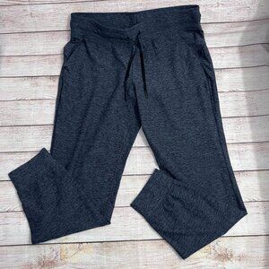 Lululemon Ready to Rulu Jogger Women's Size 12 Charcoal Heather Gray Drawstring